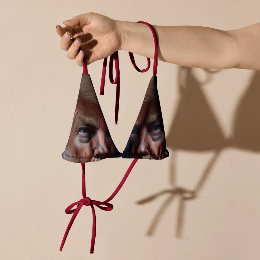 Trump Tough All-Over Bikini Top product image (9)