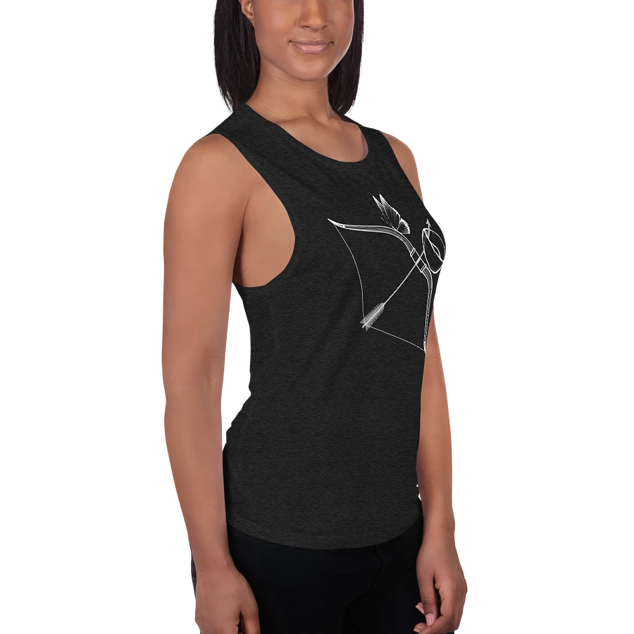 Bow, Arrow, Cuff & Butterfly Flowy Muscle Tank product image (3)