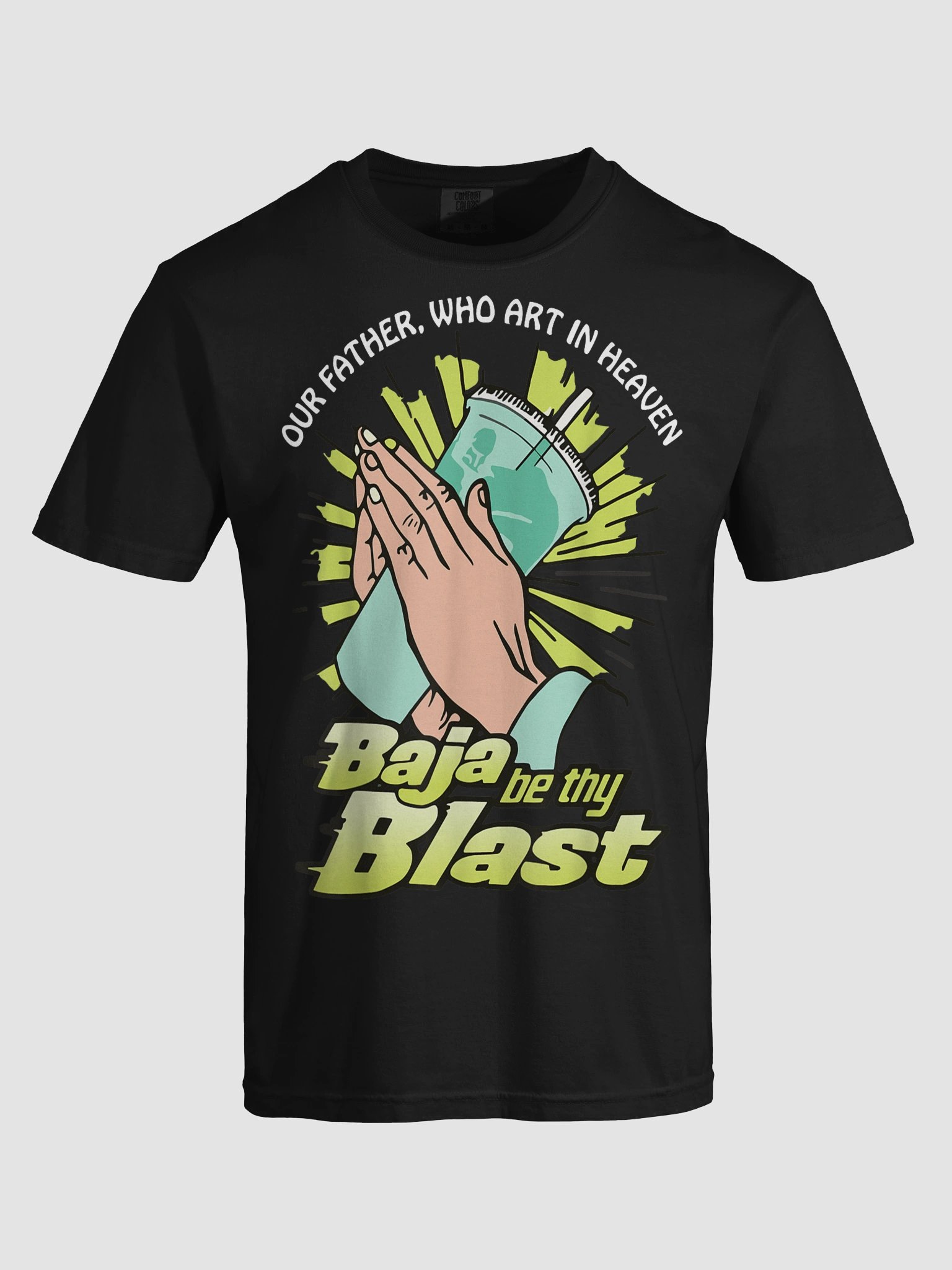 Baja Blast Prayer Hands T-Shirt product image (64)