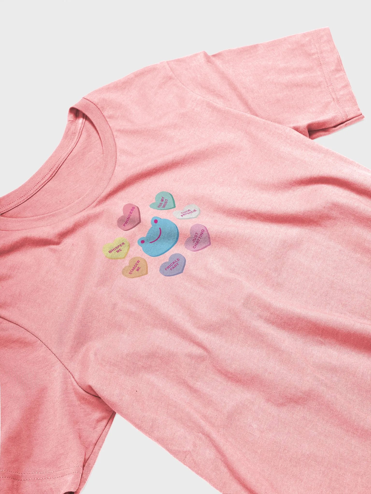 Froge Candy Heart Tri-Blend Tee product image (19)