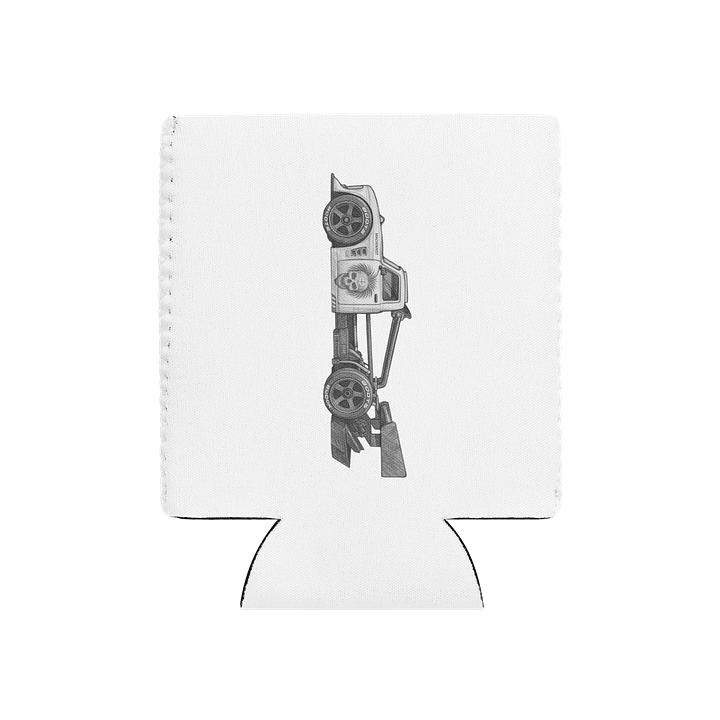 Sketchy Halfraction coozie product image (1)