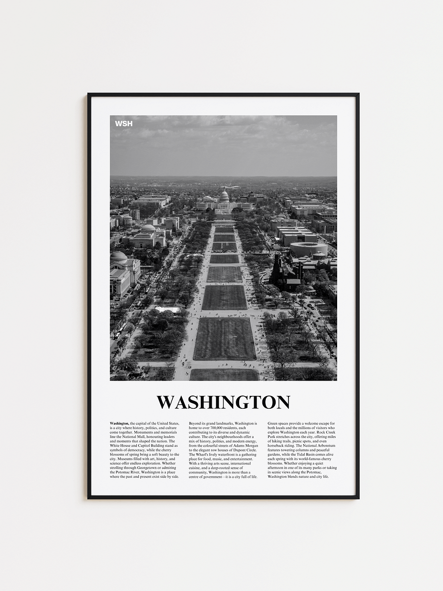 Washington 03 Newspaper Poster product image (1)