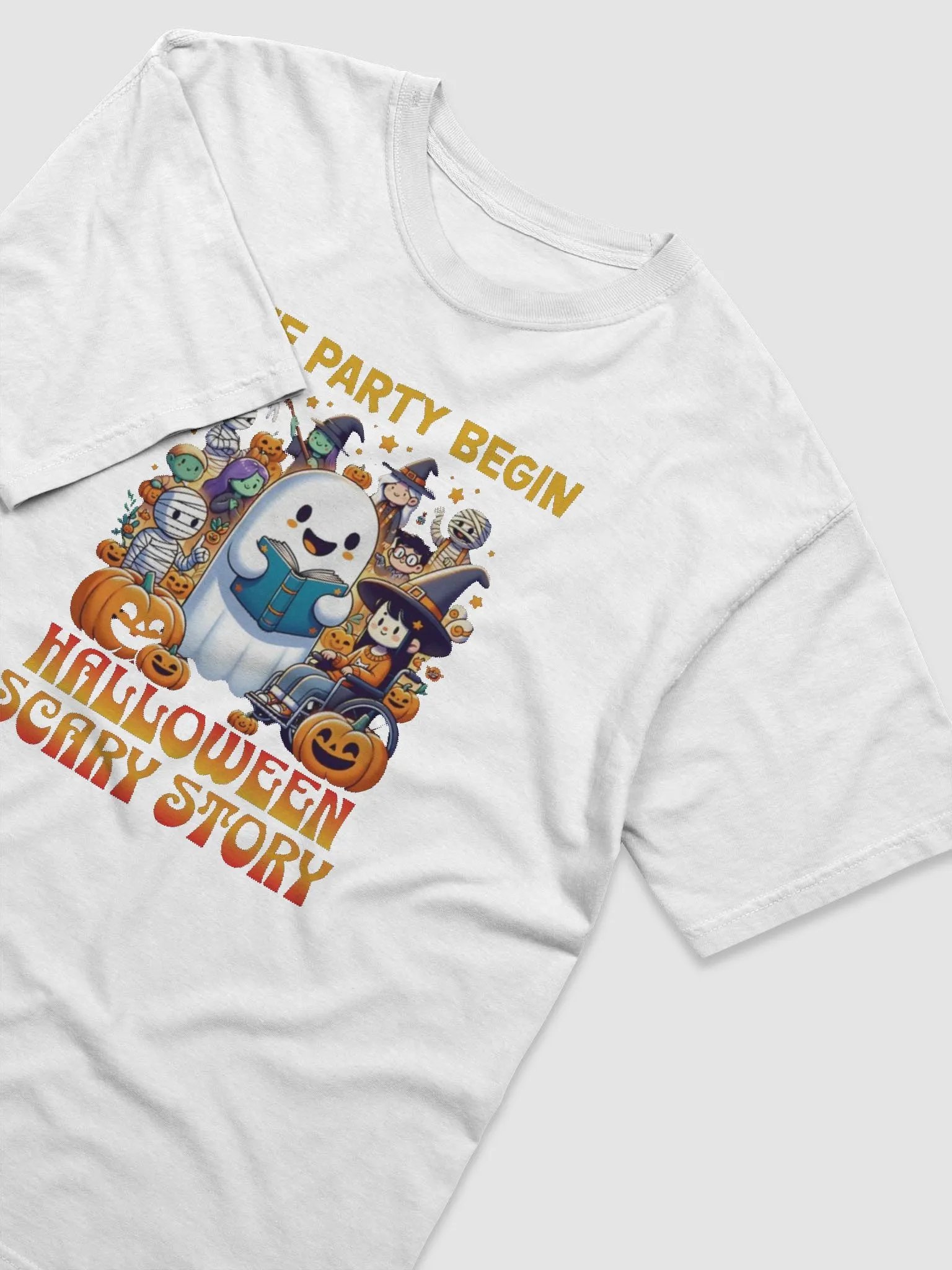 Spooky Storytime Ghost T-Shirt product image (22)