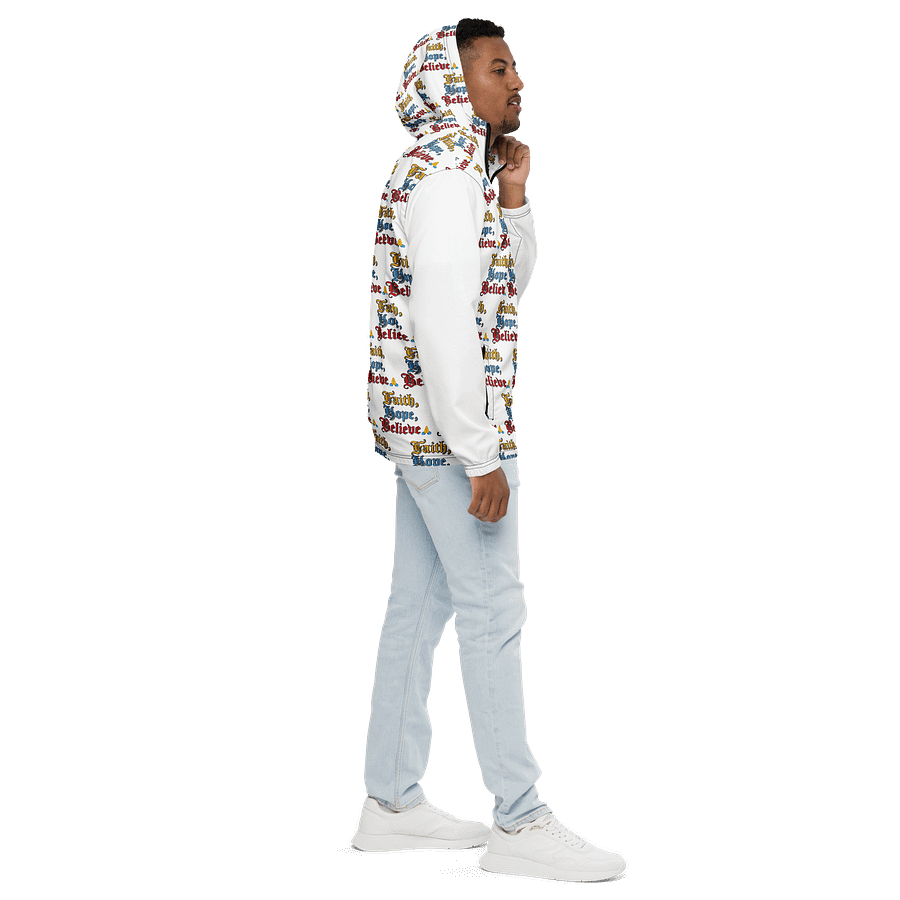 Faith Hope Believe Zipper Hoodie By Chilly Palmer Da Culture Experience product image (5)