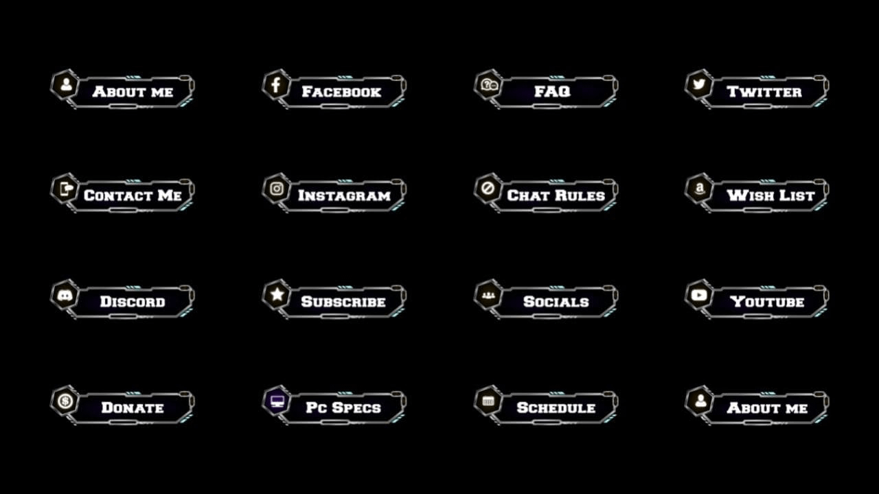 Heavy Metal Twitch Panels product image (2)