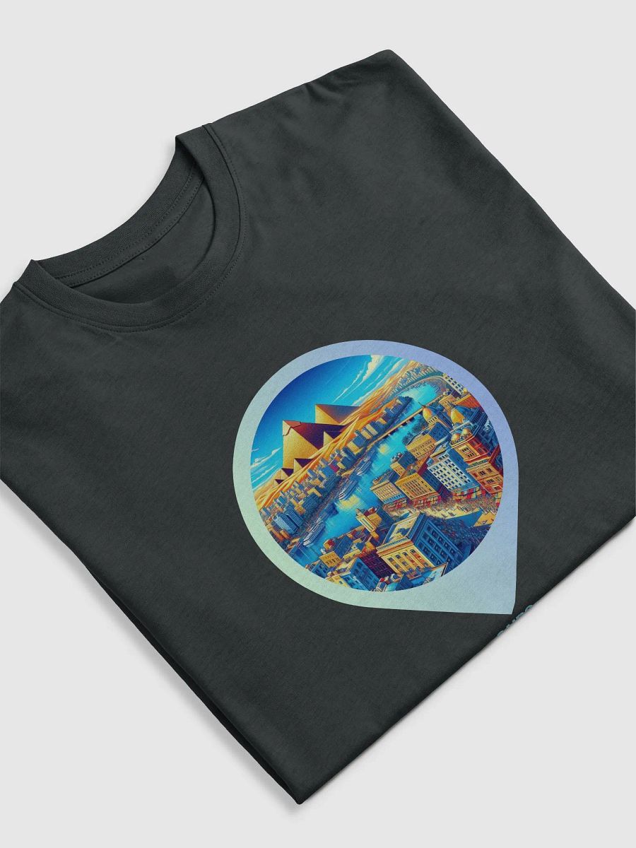 Urban Dreams Men's Tee | AI Design: Future Vision of Cairo product image (5)