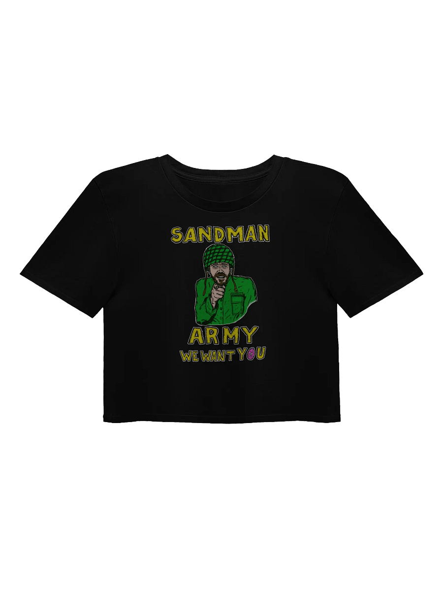 Sandman Army Crop Tee product image (1)