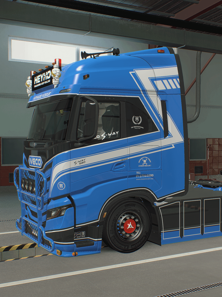 Iveco S Way Paintjob | Changeable Multi Color Skin | Compatible with Tuning Pack by MDT product image (6)