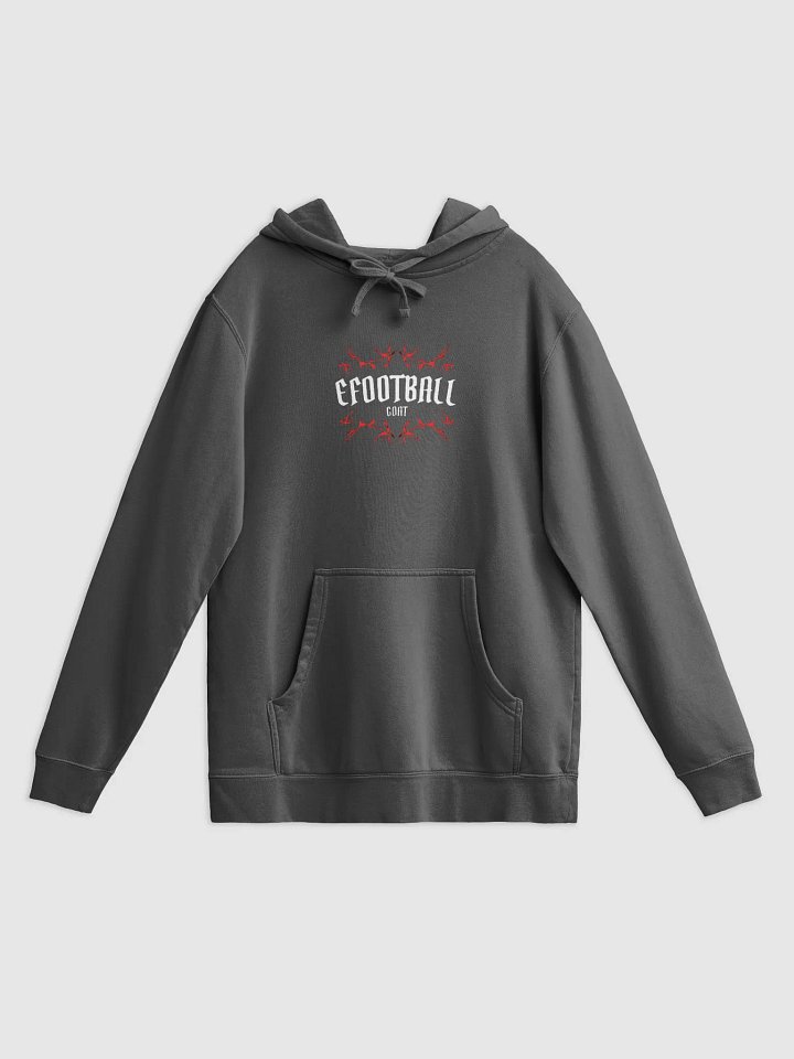 Flame-Emblazoned eFOOTBALL GOAT Hoodie product image (1)