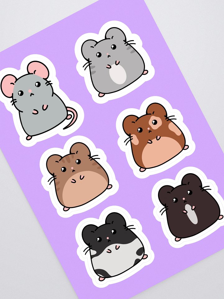 Little Squeaks sticker sheet product image (1)