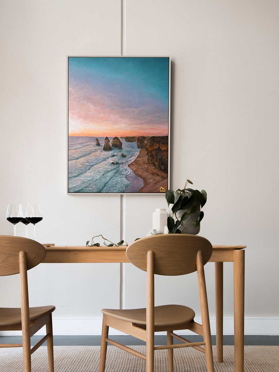 Midnight Sunset at the Twelve Apostles Art Print product image (4)