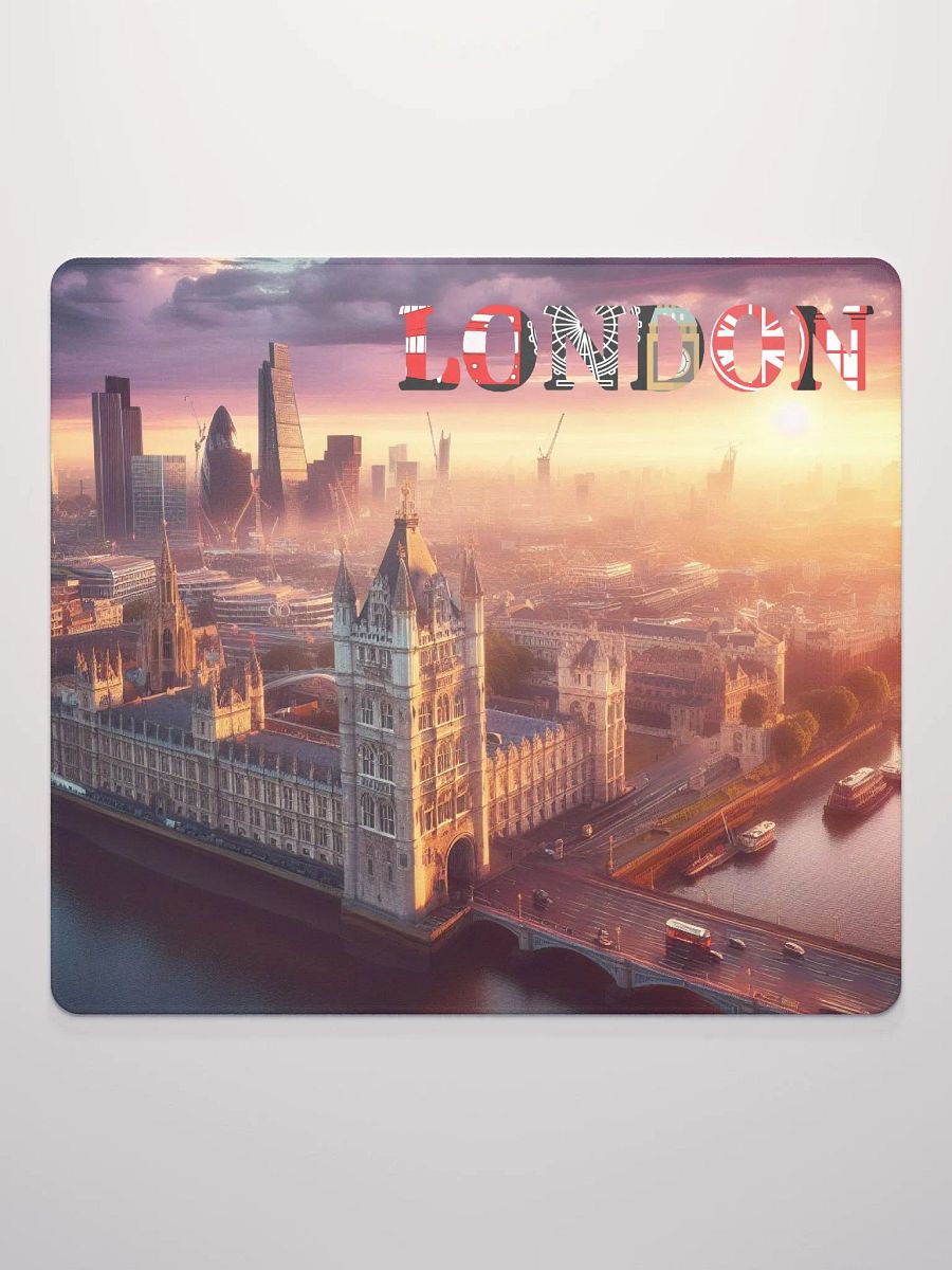 LONDON illustration -Gaming mouse pad product image (3)