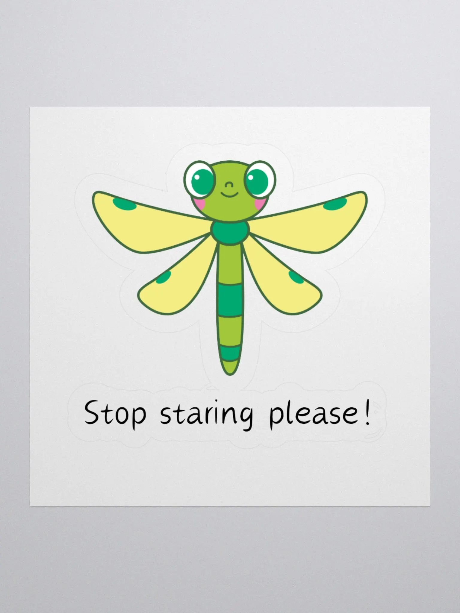 Whimsical Dragonfly Kiss-Cut Sticker 011 product image (10)
