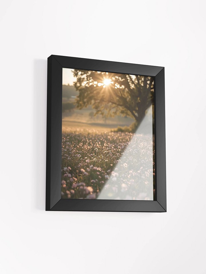 field of flowers at sunset product image (6)