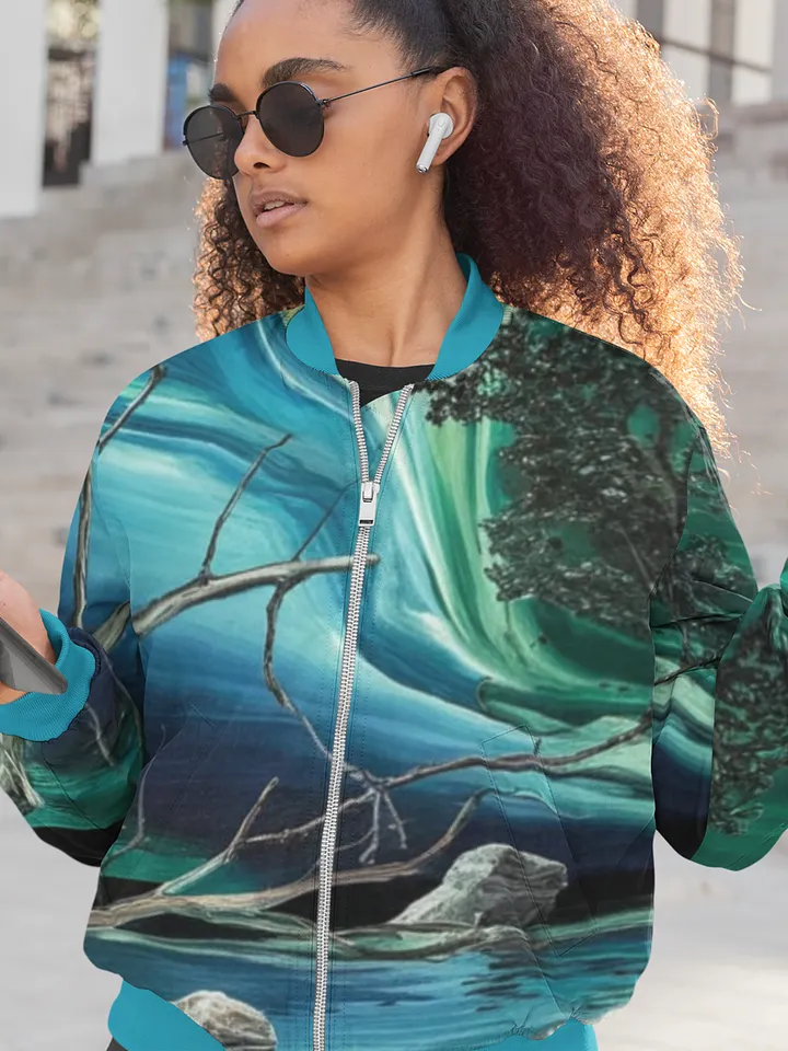 Magic Reflection, Unisex Bomber Jacket product image (2)