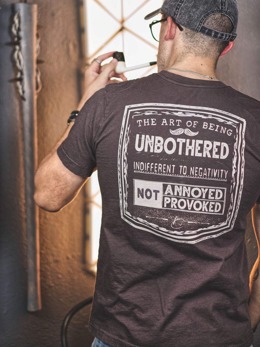 UNBOTHERED Brown Tee product image (3)