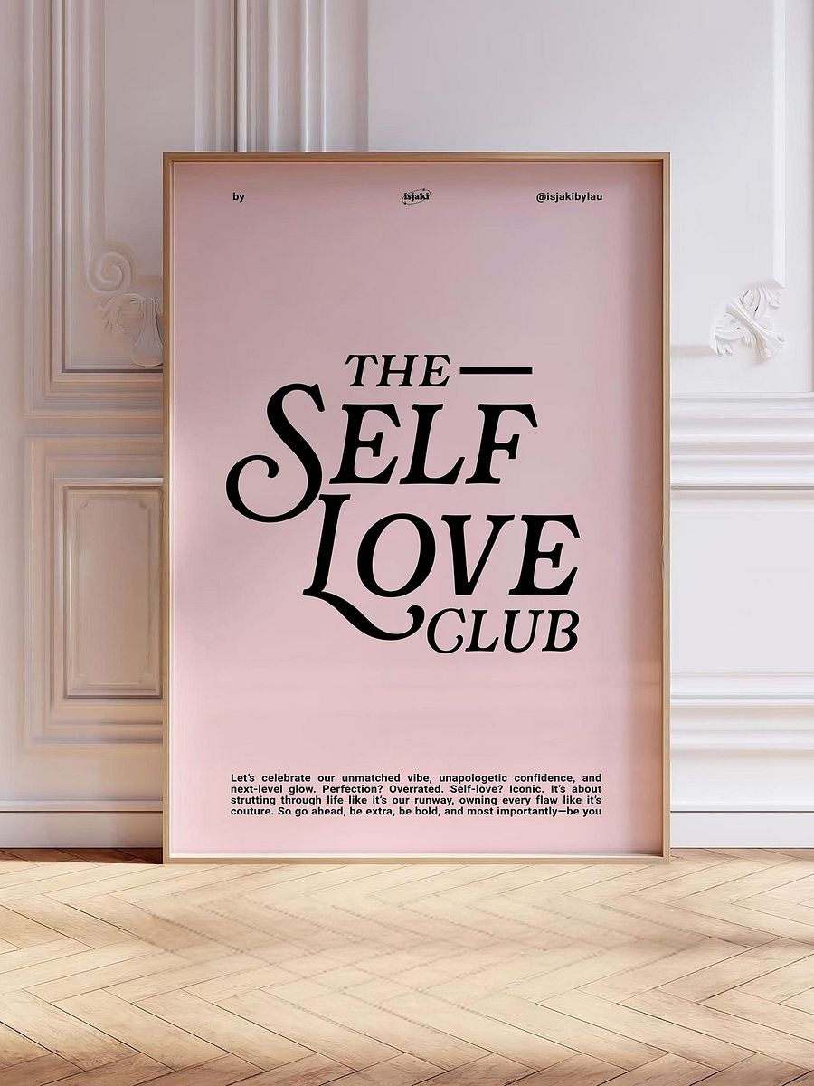 Self Love Club Pink Print product image (7)