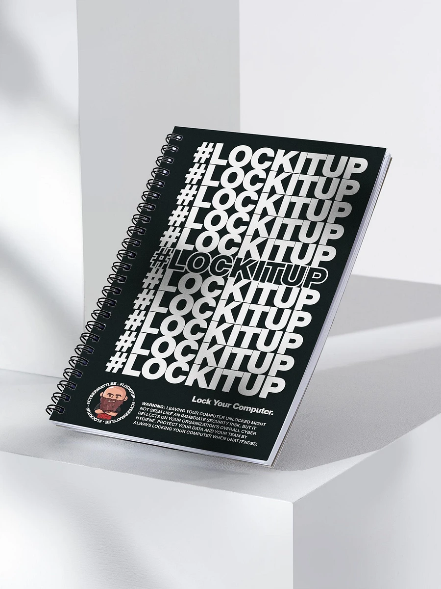 #LOCKITUP - Notebook (Black) product image (3)