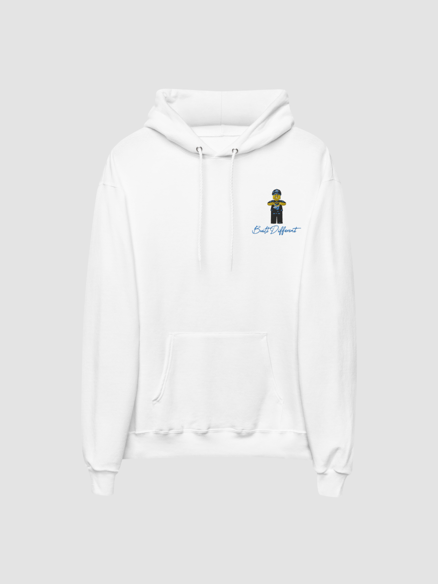 Built Different Embroidered Hoodie product image (2)