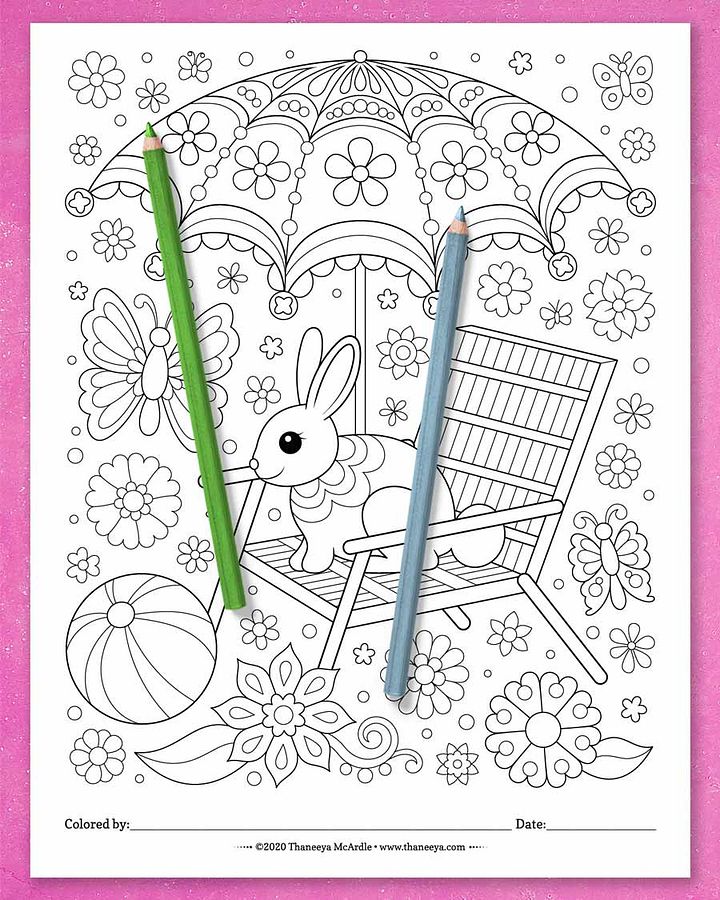 Whimsical Worlds Coloring Pages product image (2)