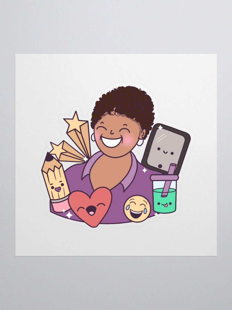 Cynthia Dixon Creates Logo Kiss Cut Sticker product image (4)