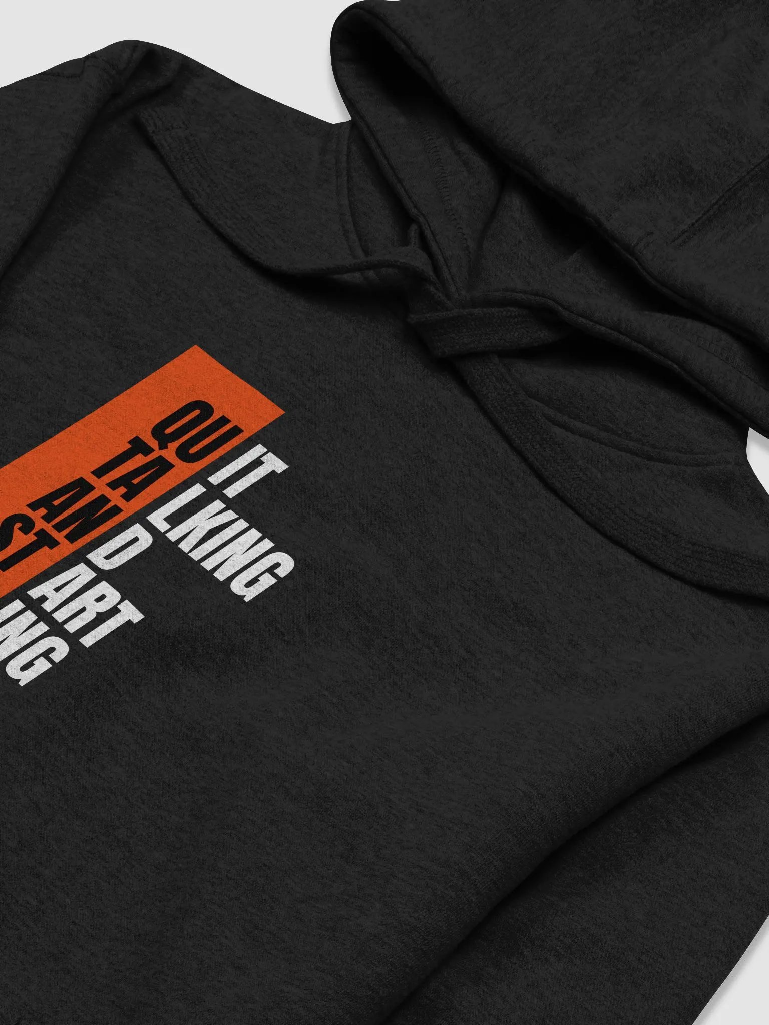 Motivational quote Premium Cotton Hoodie product image (3)