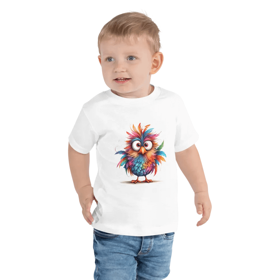 Whimsical Feathers Toddler T-Shirt product image (2)