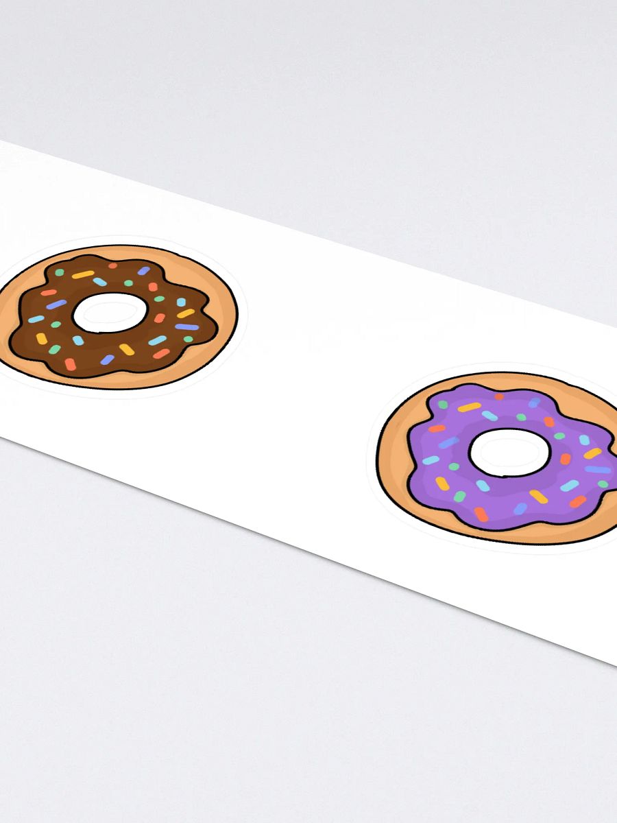 Donut Delight Kiss Cut Stickers Set product image (4)