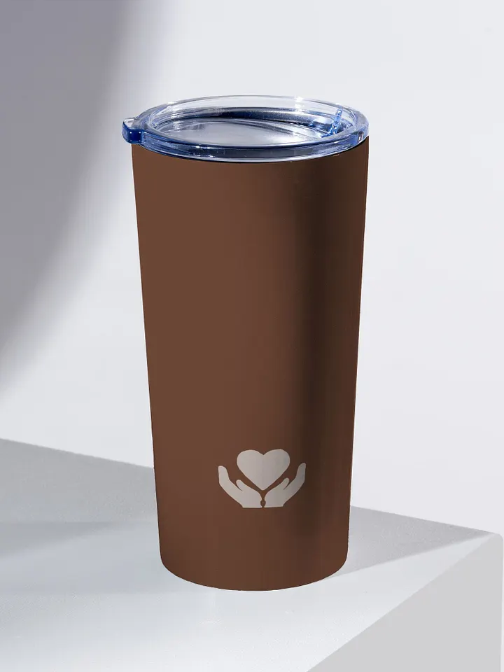 Aesthetic Brown 20oz Steel Tumbler product image (1)
