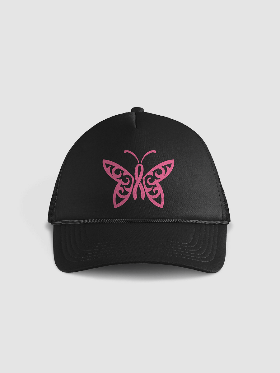 Butterfly Cancer Ribbon Hat product image (1)