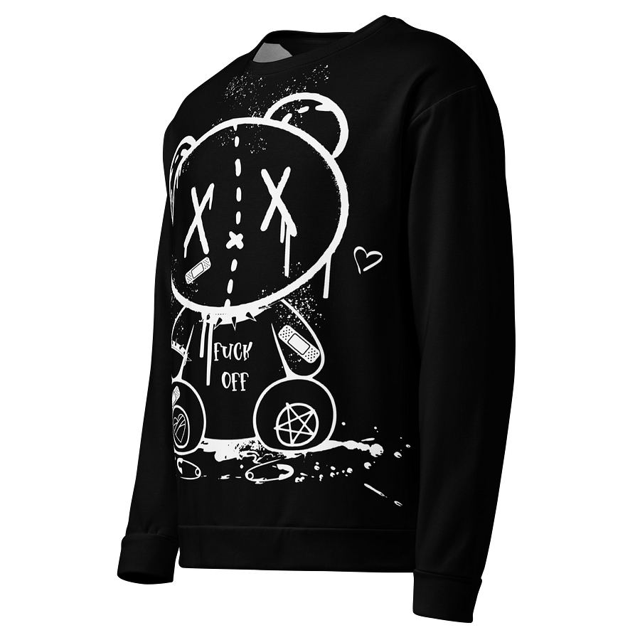 Fuck Off Teddy Unisex Sweatshirt product image (3)