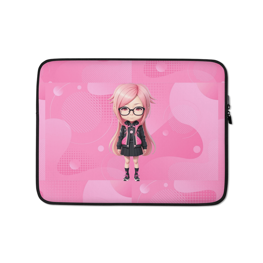 (PINK CHIBI) K Laptop Sleeve product image (1)