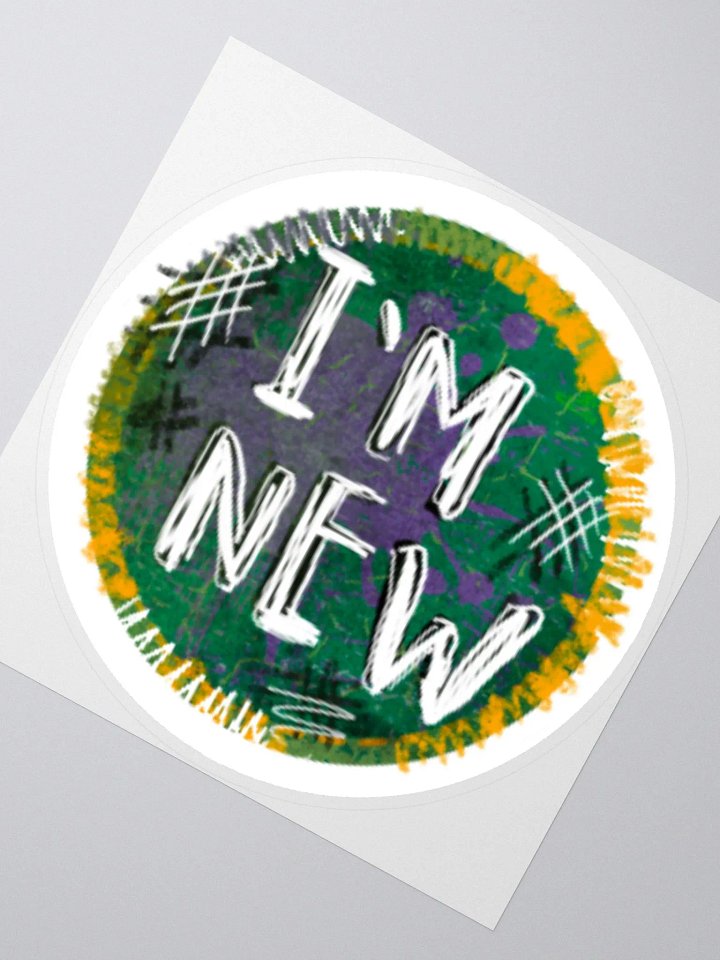 YER NOT NEW (sticker) product image (5)