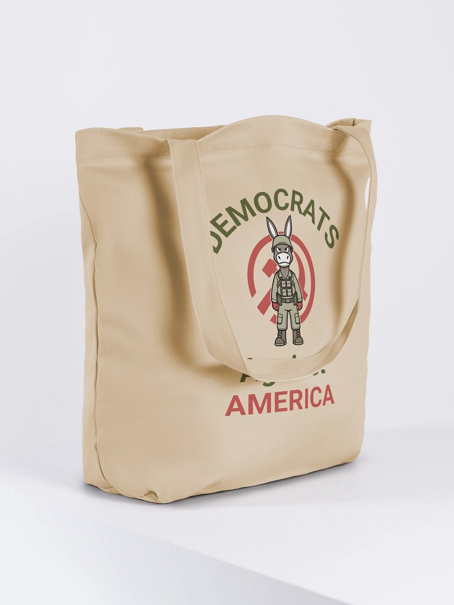 Democrats Against America - Combat Donkey tote bag product image (4)