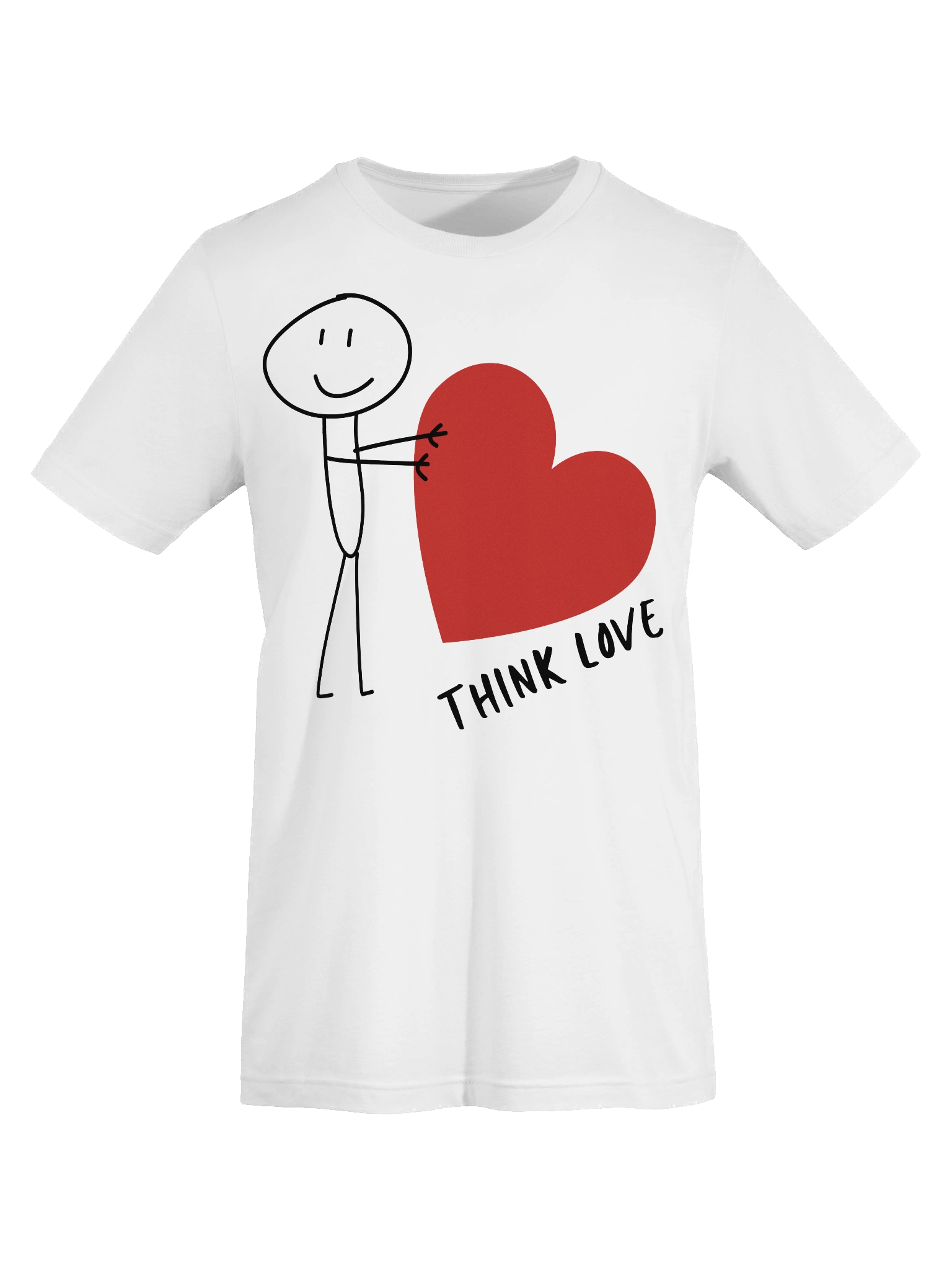 Think Love Supersoft T-Shirt product image (91)