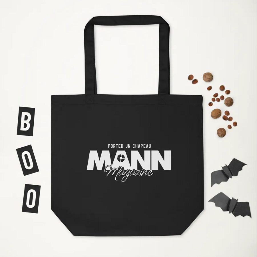 MANN Magazine Back in Black Tote Bag product image (2)