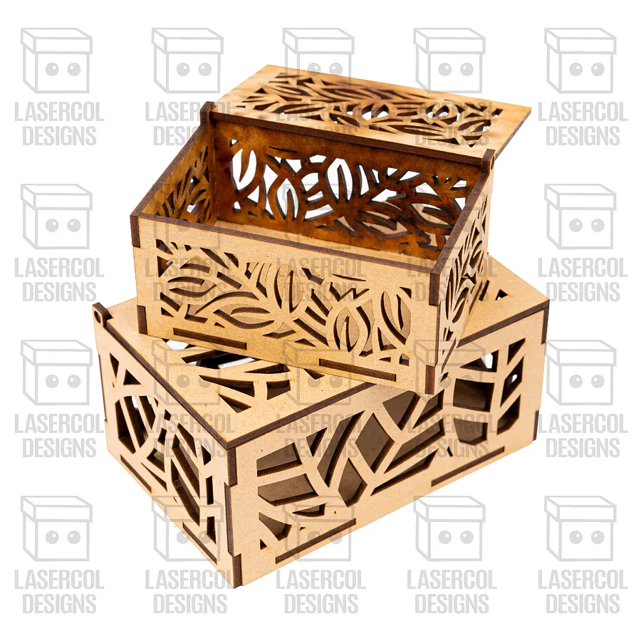 10 Boxes Set 2 (2 Sizes) - Laser Cut Files product image (10)