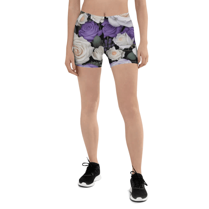 Rose Rage All-Over Print Shorts product image (1)