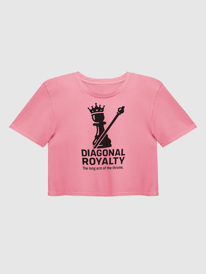Diagonal Royalty - Women's Premium Crop Top product image (1)