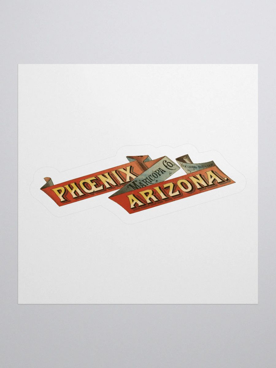 Phoenix Arizona 1885 Sticker product image (1)