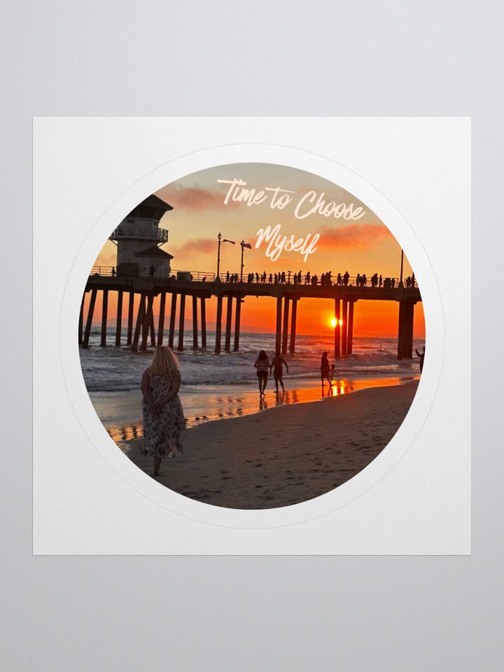 "Time to Choose Myself" EP Cover Sticker product image (1)