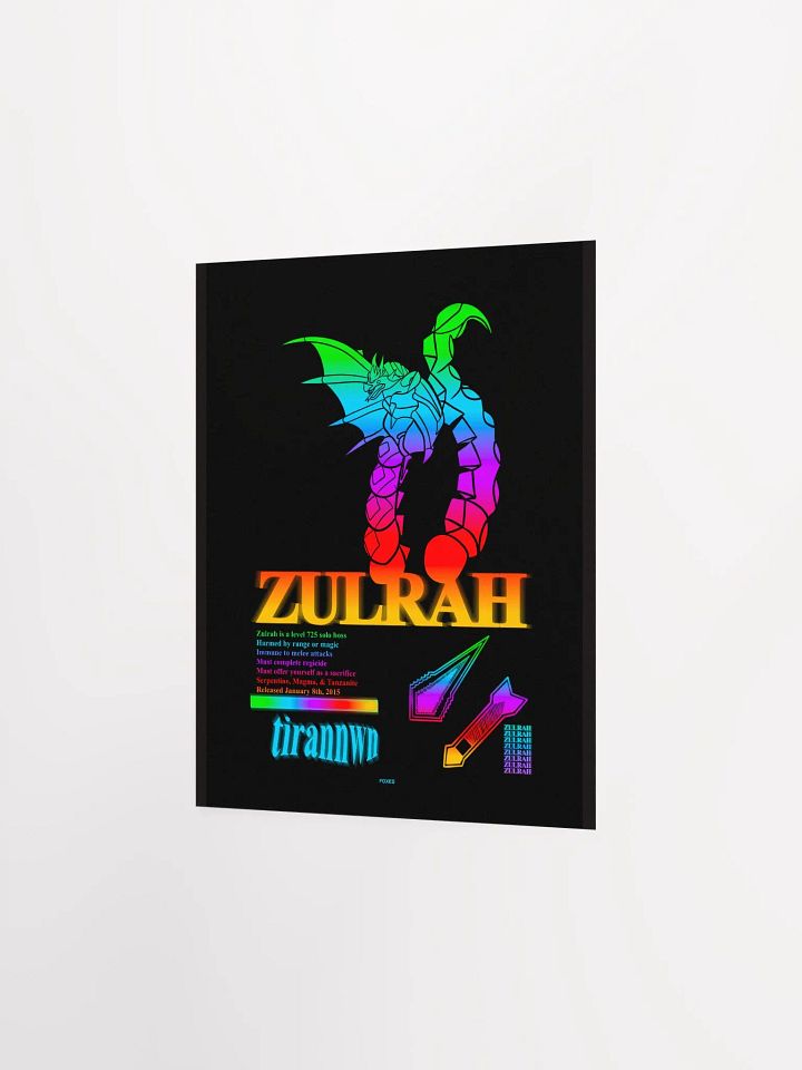 Neon Zulrah Poster product image (2)