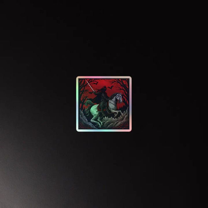 Fear Headless Horseman Holographic Sticker Set product image (4)