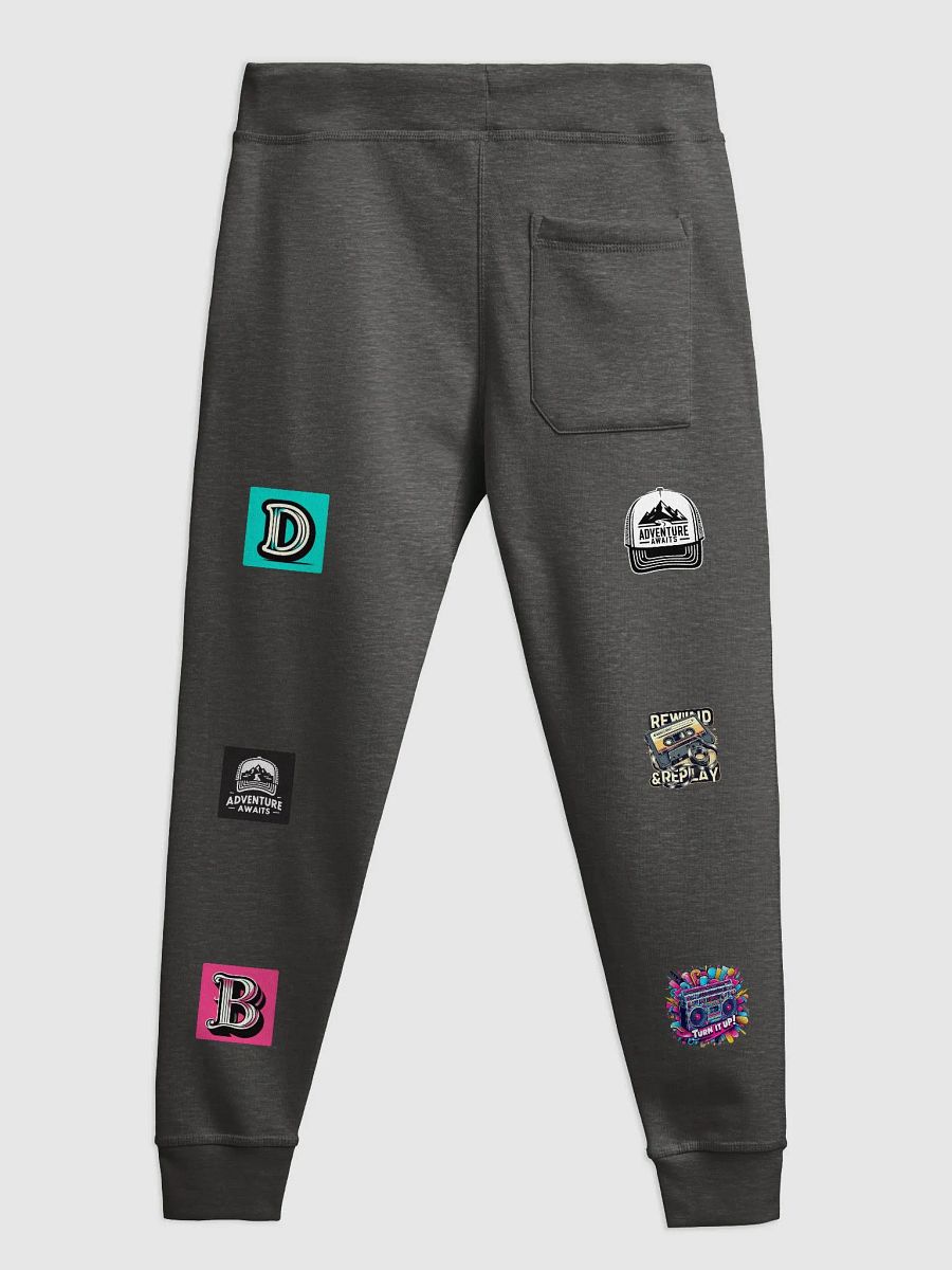 Wanderlust Dreamer Fleece Joggers | AI design collection of hobby images product image (9)