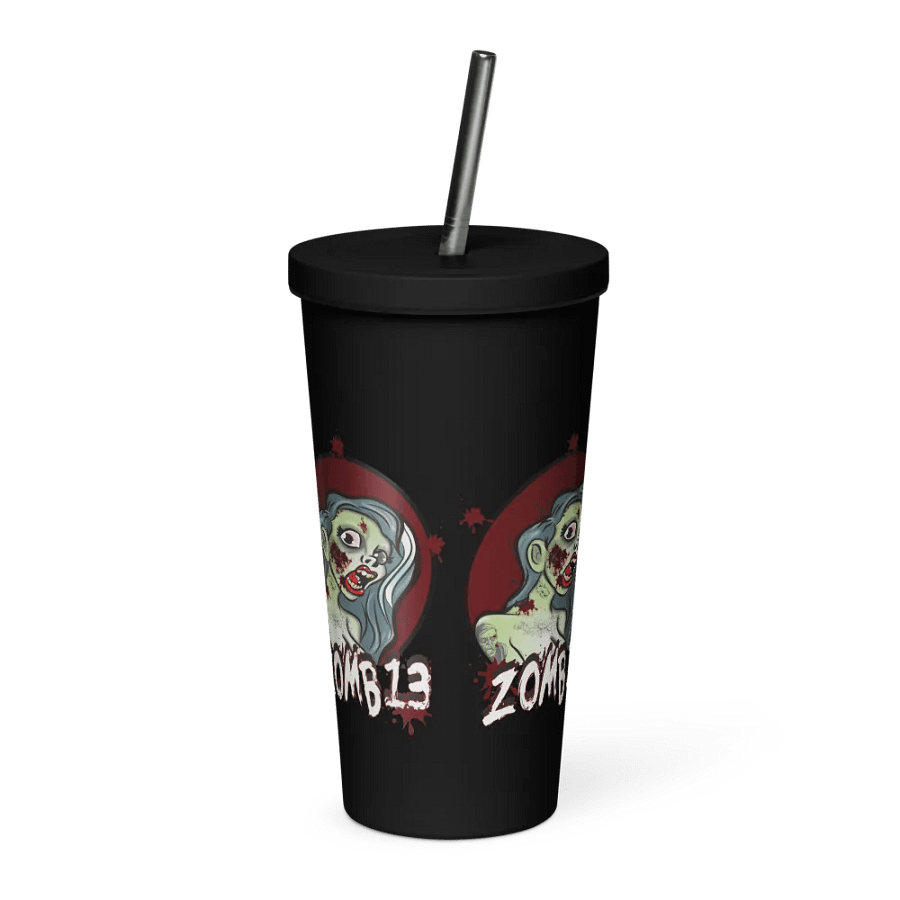 Undead Elegance Insulated Tumbler with a Straw product image (6)