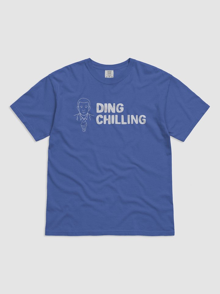 Ding Chilling [4c] – Funny Chess Meme Design | White Line Art for Light Colors | T-Shirt product image (10)
