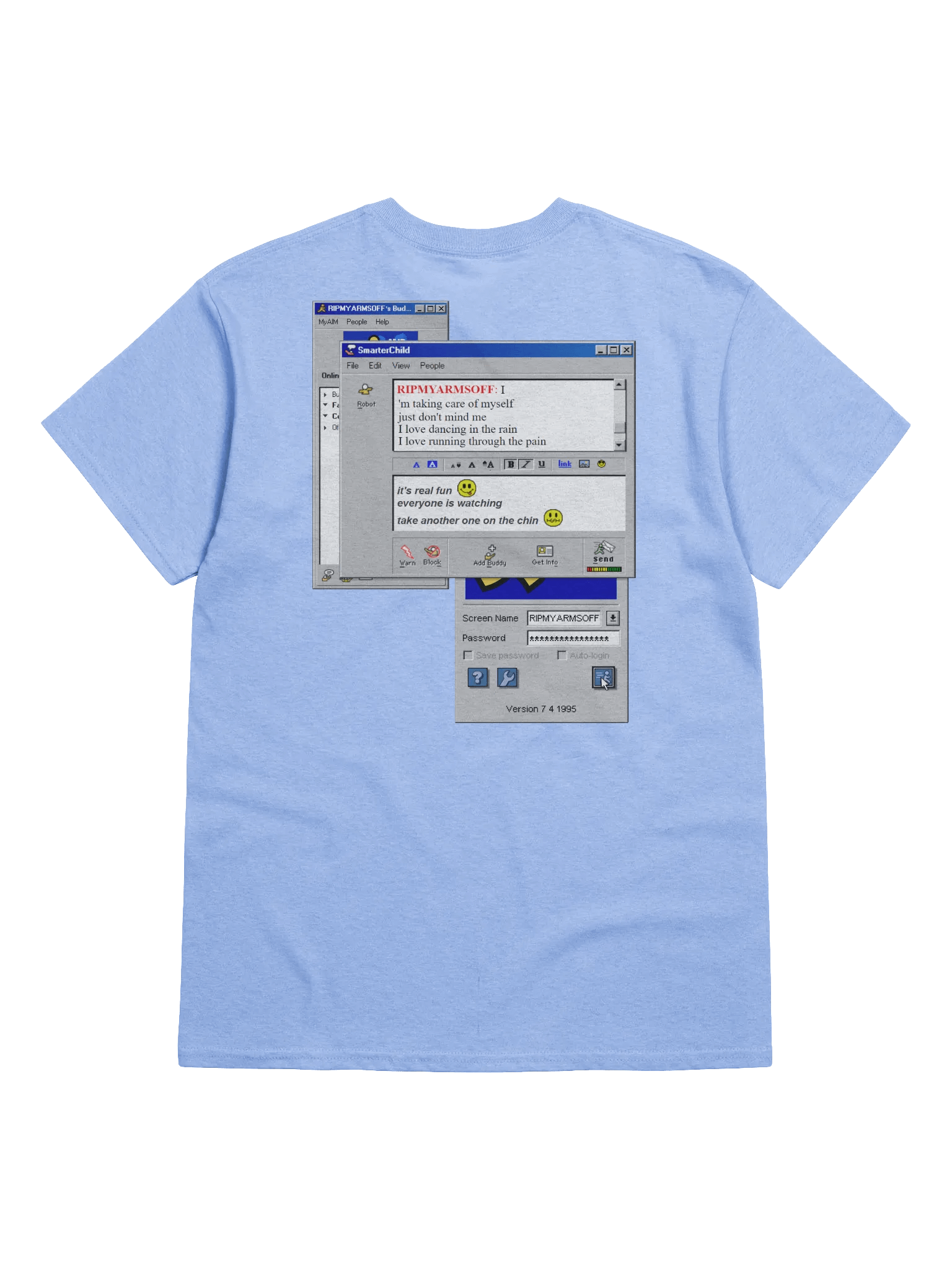 RIPMYARMSOFF - tee product image (2)