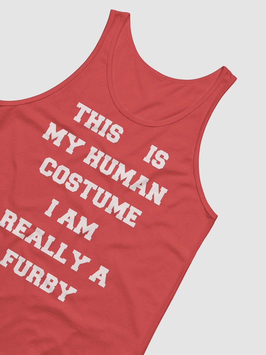 Human costume Furby edition jersey tank top product image (3)