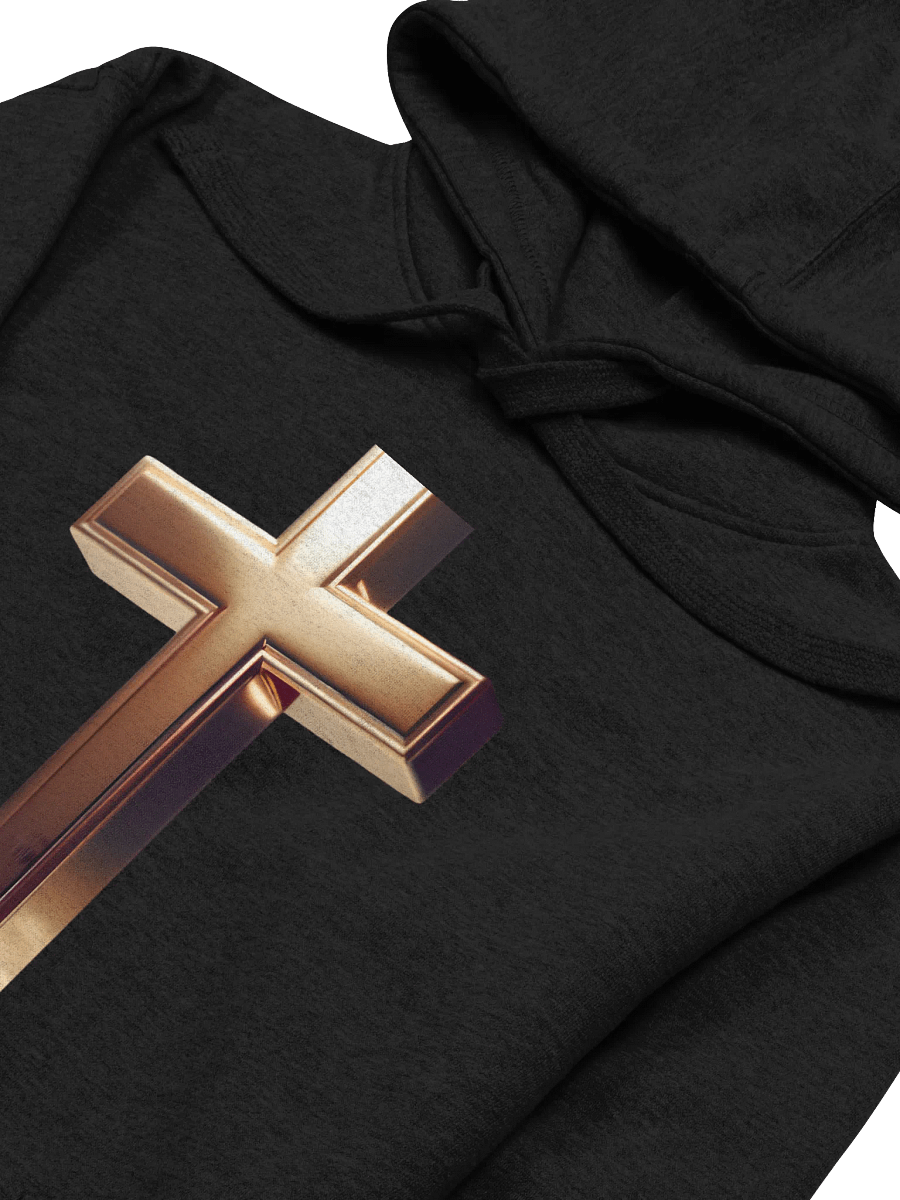 Golden Cross Reflection Unisex Hoodie product image (3)