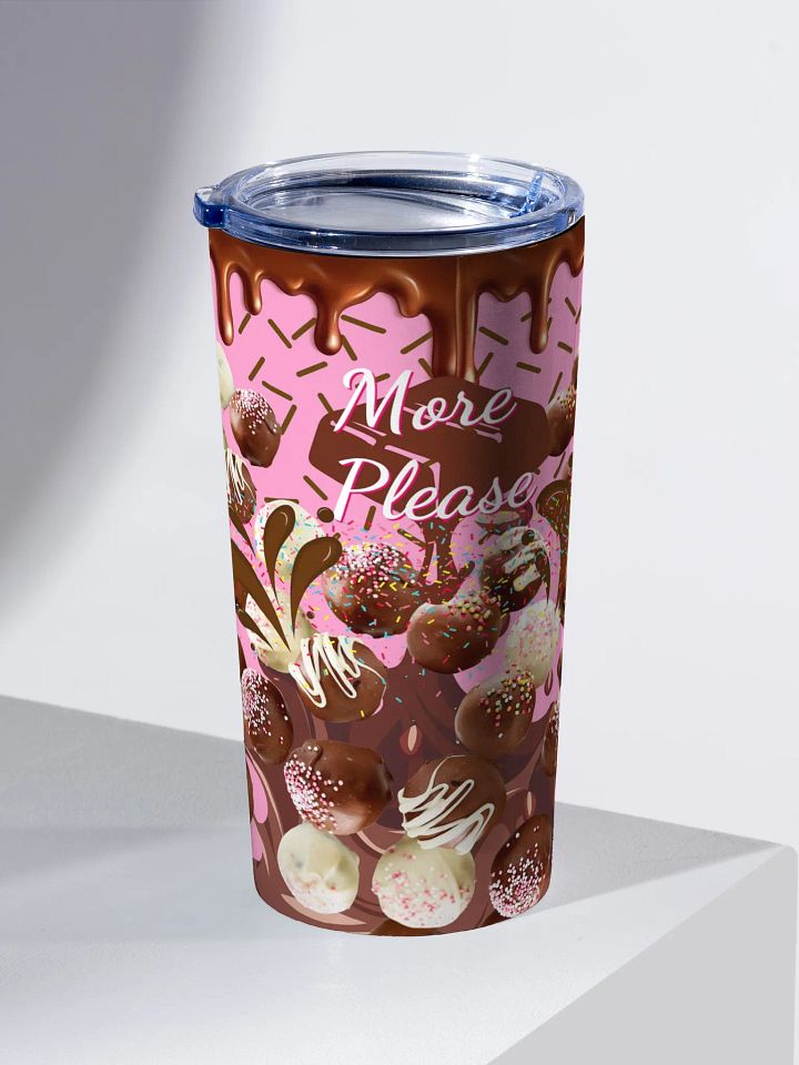 Choco Delight 20oz Stainless Steel Tumbler party gift for girls ladies daughters friends product image (2)